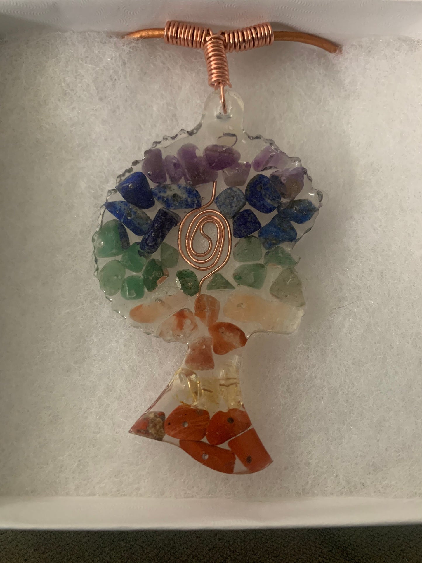 Afro Chakra necklace