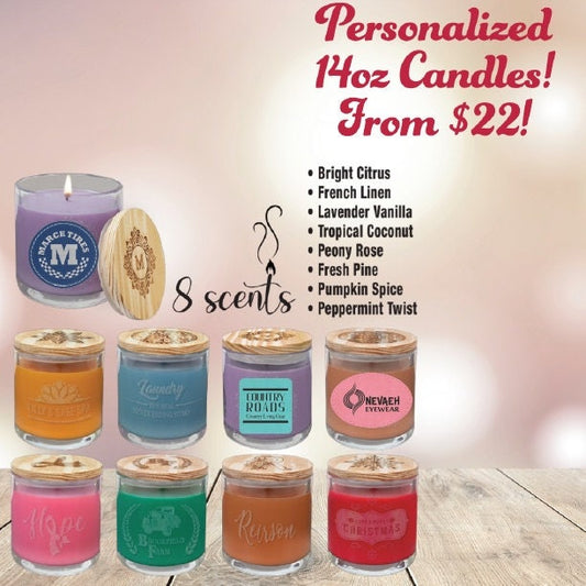 Personalized Scented Candles