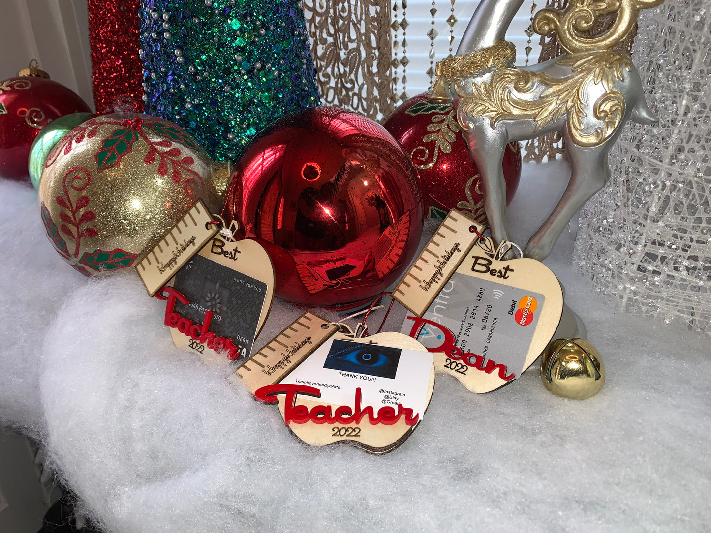 Gift Card Ornaments