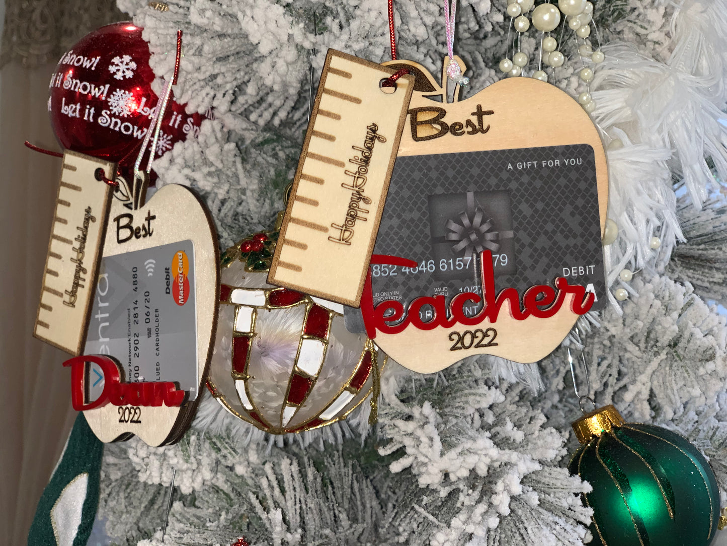 Gift Card Ornaments